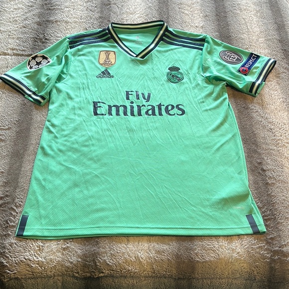 adidas Other - Real Madrid #5 Raphael Varane 2018-19 Adidas UEFA Champions League Away Jersey